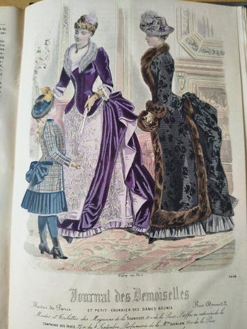 Au bureau du journal - Journal des demoiselles (1883) - 1883