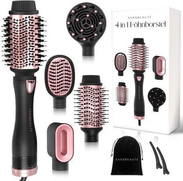 2dekans | Sansbeauté® 4-in-1 Fohnborstel met Diffuser -, Sieraden, Tassen en Uiterlijk, Uiterlijk | Haarverzorging, Ophalen of Verzenden