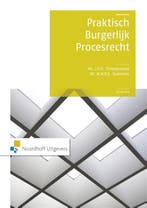 Praktisch burgerlijk procesrecht, 9789001846138, Boeken, Verzenden, Zo goed als nieuw, HBO