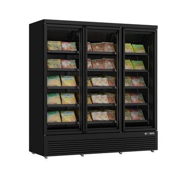 Unnicool Vrieskast | 1530L | Zwart | -18°C/-22°C | Geforceer, Ophalen of Verzenden, Nieuw