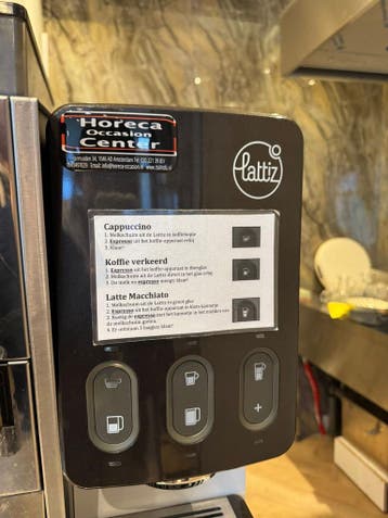 Online veiling Lattiz cappuccino opschuimmachine, Gebruikt, Koffie en Espresso