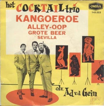 vinyl single 7 inch - Het Cocktail Trio - Kangoeroe / All..., Verzenden, Zo goed als nieuw, 7 inch, Nederlandstalig