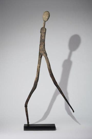 Een houten beeld - Prampram - Ghana, Antiek en Kunst, Kunst | Niet-Westerse kunst