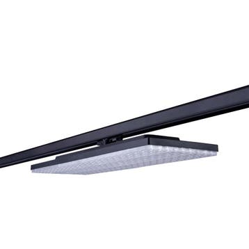 LED Railverlichting Turbo Plate Panel Zwart 4000K, Nieuw