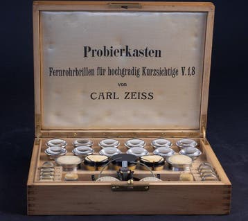 Medisch optisch instrument - Probierkasten V.1,8 - 1900-2000, Verzamelen