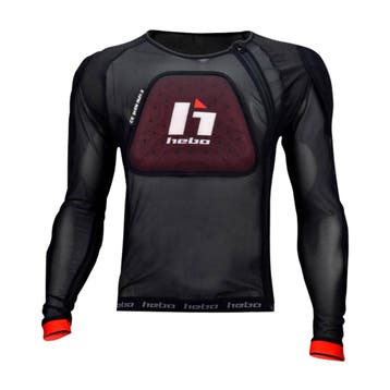 Enduro Borstbeschermer Kinderen Hebo Defender Pro H (Zwart), Verzenden, Nieuw