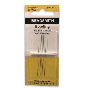Set van 4 kralennaalden Beadsmith nr. 10 + 13 (Rijgnaalden), Ophalen of Verzenden, Nieuw, Kraal