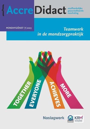 9789089764720 AccreDidact 2023/1 - Teamwerk in de mondzor..., Verzenden, Nieuw, Erik Ranzijn