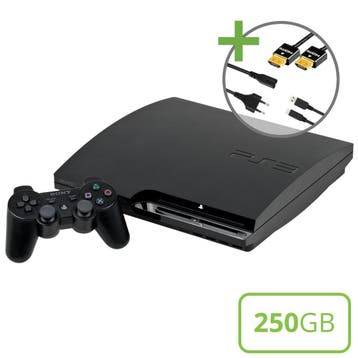 Sony PlayStation 3 Slim (250GB) Starter, Spelcomputers en Games, Spelcomputers | Sony PlayStation 3, Ophalen of Verzenden, Nieuw
