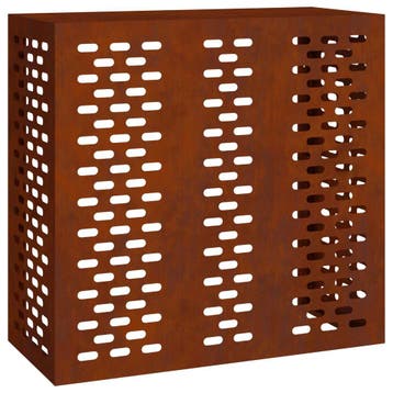 vidaXL Airconditioner hoes Roestkleurig 110 x 50 x 105 cm, Verzenden, Nieuw