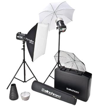 Elinchrom Style RX 300/300 To Go Set + Case - Tweedehands, Verzenden, Gebruikt