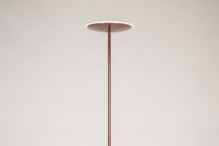 Rietveld Vloerlampen - Bruin, Rood - Metaal, Huis en Inrichting, Lampen | Vloerlampen, Verzenden