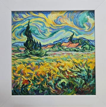 Vitaly Leshukov Soldatov (1968) - El viento sobre los campos
