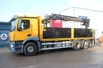 Veiling: Kraanwagen Mercedes-Benz Antos 2540 Diesel 2014, Automaat, Overige kleuren, Mercedes-Benz, Diesel