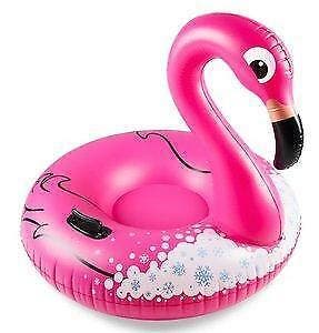 Opblaasbare flamingo zwemband, Opblaasflamingo zwemring BIG!, Kinderen en Baby's, Speelgoed | Buiten | Zandbakken, Nieuw