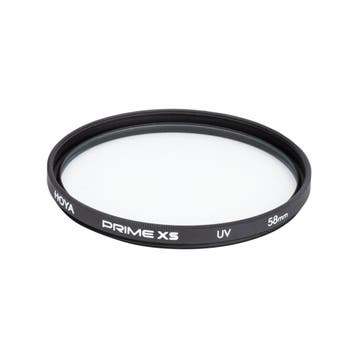 Hoya 58mm UV Prime-XS met garantie, Ophalen of Verzenden, Gebruikt