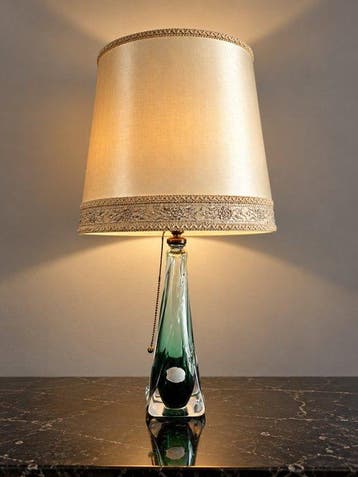 Val Saint Lambert - Val Saint Lambert - Lamp - Kristal