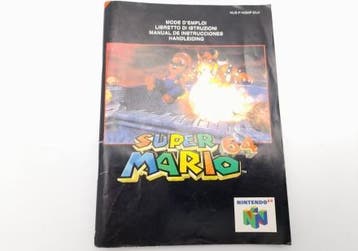 Mario64.nl: Super Mario 64 Handleiding - iDEAL!, Ophalen of Verzenden, Gebruikt