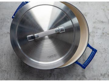 Saveur Selects Braadpan Ø25 cm - Ovaal Gietijzer - PFAS-vrij, Verzenden, Nieuw