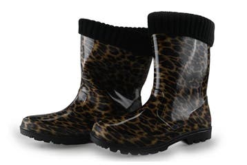 Xq Footwear Regenlaarzen in maat 38 Panter, Xq Footwear, Overige kleuren, Verzenden, Regenlaarzen