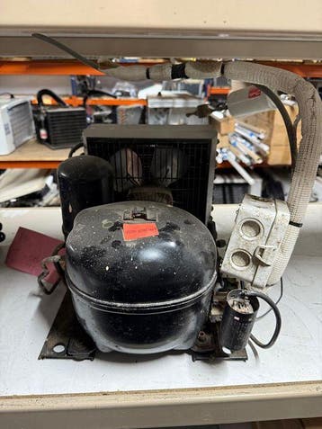 Aspera Koelmotor - NB6144Z - R134A -259watt, Gebruikt