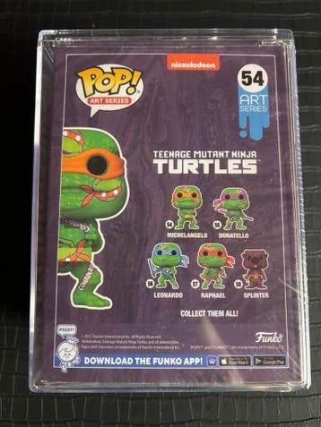 Ninja Turtles Funko Pop - Michelangelo (54), Verzamelen, Ophalen of Verzenden, Nieuw, Tv, Actiefiguur of Pop