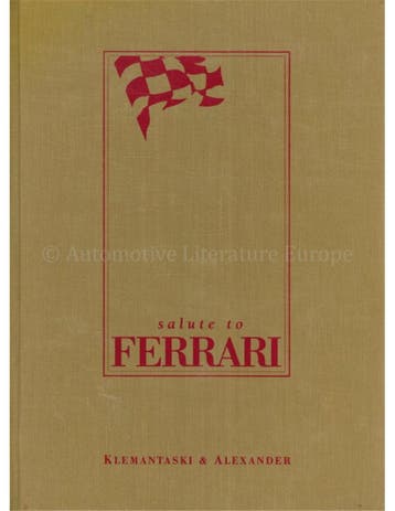 SALUTE TO FERRARI, Boeken, Auto's | Boeken, Nieuw, Ferrari, Author