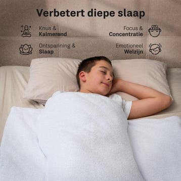 2dekans | CozySense® Verzwaringsdeken Kind 2,4 kg - Weighted, Huis en Inrichting, Slaapkamer | Beddengoed, Ophalen of Verzenden