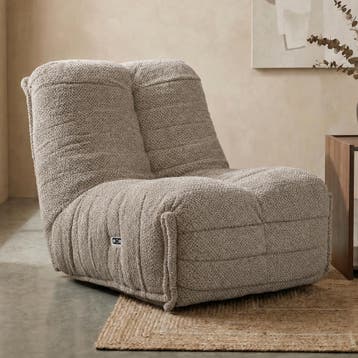 *WOONWINKEL* Dutchbone Hamilton Recliner Elektrische Relax F, Verzenden, Nieuw, Stof