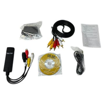 Video Banden Digitaliseren - USB Video Grabber Videorecorder, Nieuw, VHS-speler of -recorder