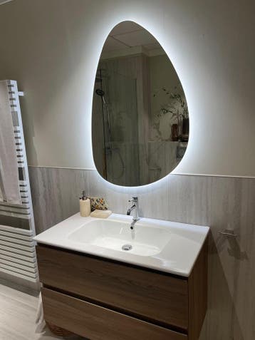 badmeubel 90cm rovere biondo 0020 - 59, Ophalen, Nieuw