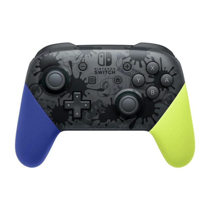 Nintendo Switch Pro Controller Splatoon 3 Edition, Spelcomputers en Games, Spelcomputers | Nintendo Switch, Zo goed als nieuw