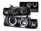 CCFL Angel Eyes koplampen Black geschikt voor BMW E36, Auto-onderdelen, Verzenden, Nieuw, BMW
