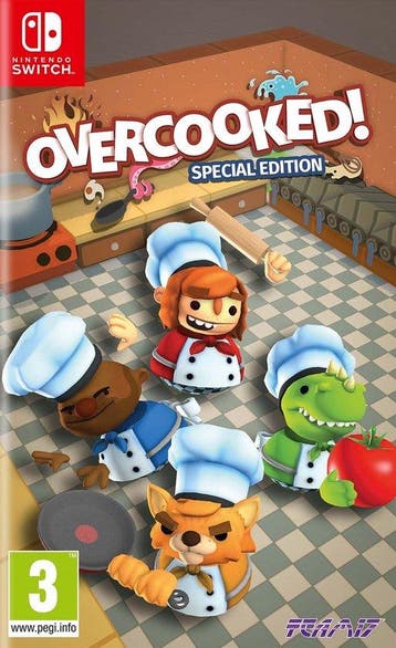 Switch Overcooked Special Edition, Verzenden, Zo goed als nieuw