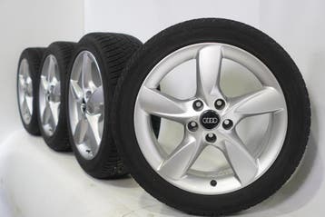 Audi A6 4G C7 17 inch velgen Vredestein Winterbanden Origine, Gebruikt, Velg(en), 17 inch, Winterbanden