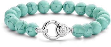 TI SENTO Armband 2866TQ - Zilveren dames armband - Maat M, Verzenden, Nieuw