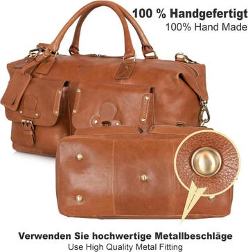 Handbagage Reistas Leer | Laatste Stuk!, Sieraden, Tassen en Uiterlijk, Tassen | Reistassen en Weekendtassen, 40 tot 60 cm, 20 tot 30 cm
