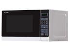 Sharp -  R-242ww - Magnetron 800 W - Inhoud 20 L, Witgoed en Apparatuur, Magnetrons, Minder dan 45 cm, Verzenden, Nieuw, Draaiplateau