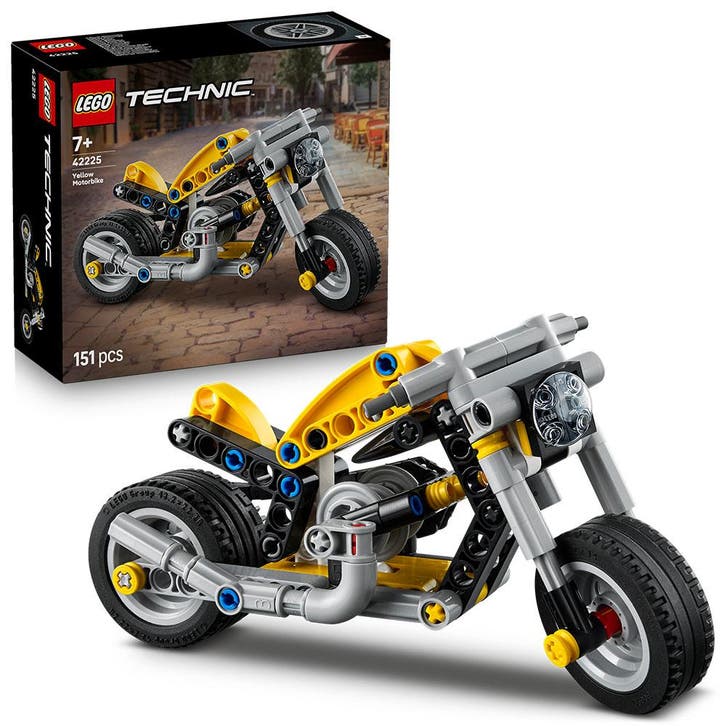 LEGO Technic - Yellow Motorcycle 42225, Kinderen en Baby's, Speelgoed | Duplo en Lego, Ophalen of Verzenden