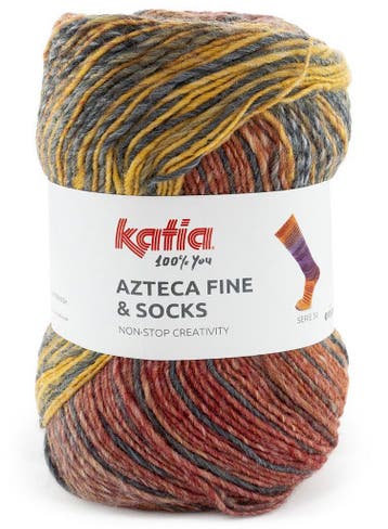 Katia Azteca Fine &amp; Socks - 32 Sunrise Coast - Superwa, Ophalen of Verzenden, Nieuw