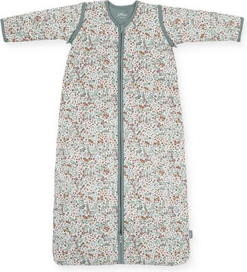 Jollein Baby Slaapzak 110cm Bloom - Met Afritsbare Mouw, Verzenden, Nieuw