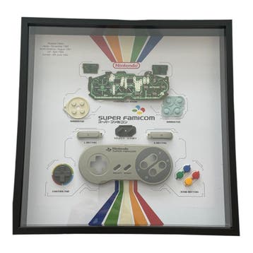 Wall Art - Super Famicom controller, Verzenden, Nieuw