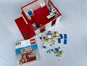 Lego Set - 231 - Legoland - Homemaker Hospital, Nieuw