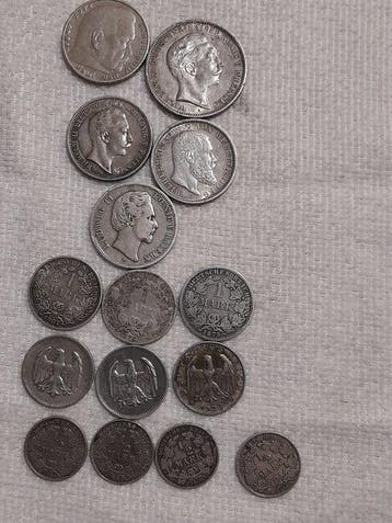 Duitsland. Collection of silver coins