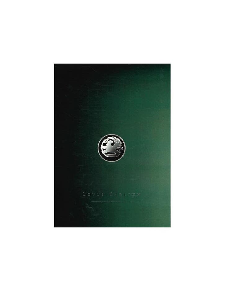 1990 VAUXHALL LOTUS CARLTON BROCHURE ENGELS, Boeken, Auto's | Folders en Tijdschriften