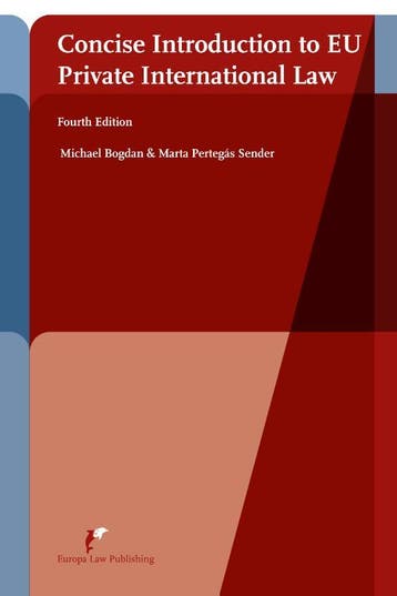 Concise Introduction To Eu Private International Law | Nieuw, Ophalen of Verzenden, Nieuw, Michael Bogdan; Marta Pertegás