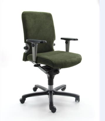 Haworth Comforto 77, nieuwe duurzame stoffering!, Verzenden, Zo goed als nieuw, Bureaustoel, Groen