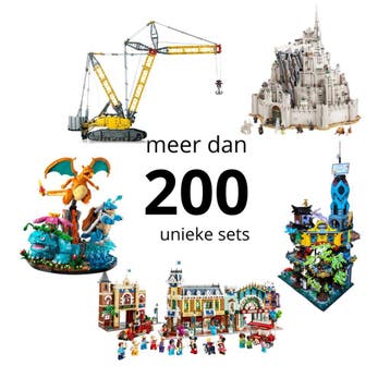 Bouw de mooiste sets, elke maand via SuperBouwer, Verzenden, Compleet, Lego, Zo goed als nieuw