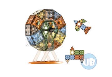 Magnetic Tiles – Reuzenrad 55 delig – Magnetische, Verzenden, Nieuw