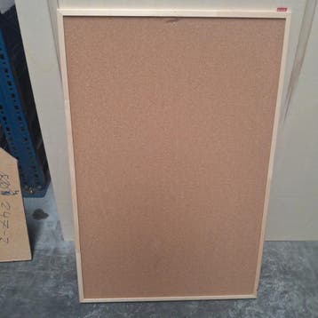 OUTLET - Prikbord houten lijst - 60 x 90 cm, Ophalen of Verzenden, Nieuw